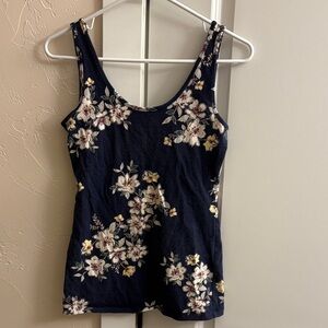 Maurices Navy Floral Camisole